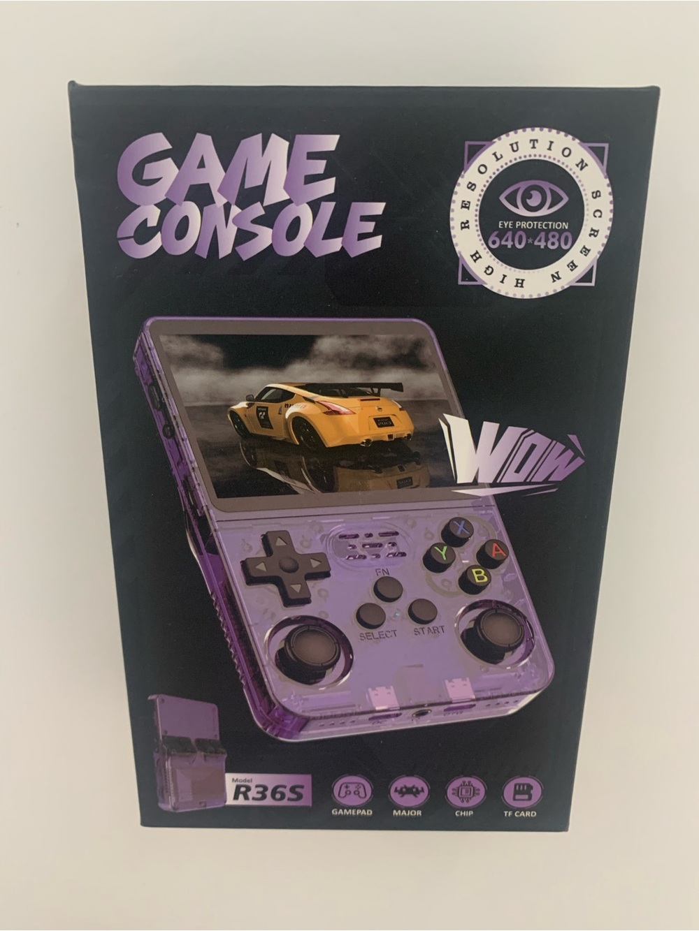 R36S Game Console Handheld - Purple